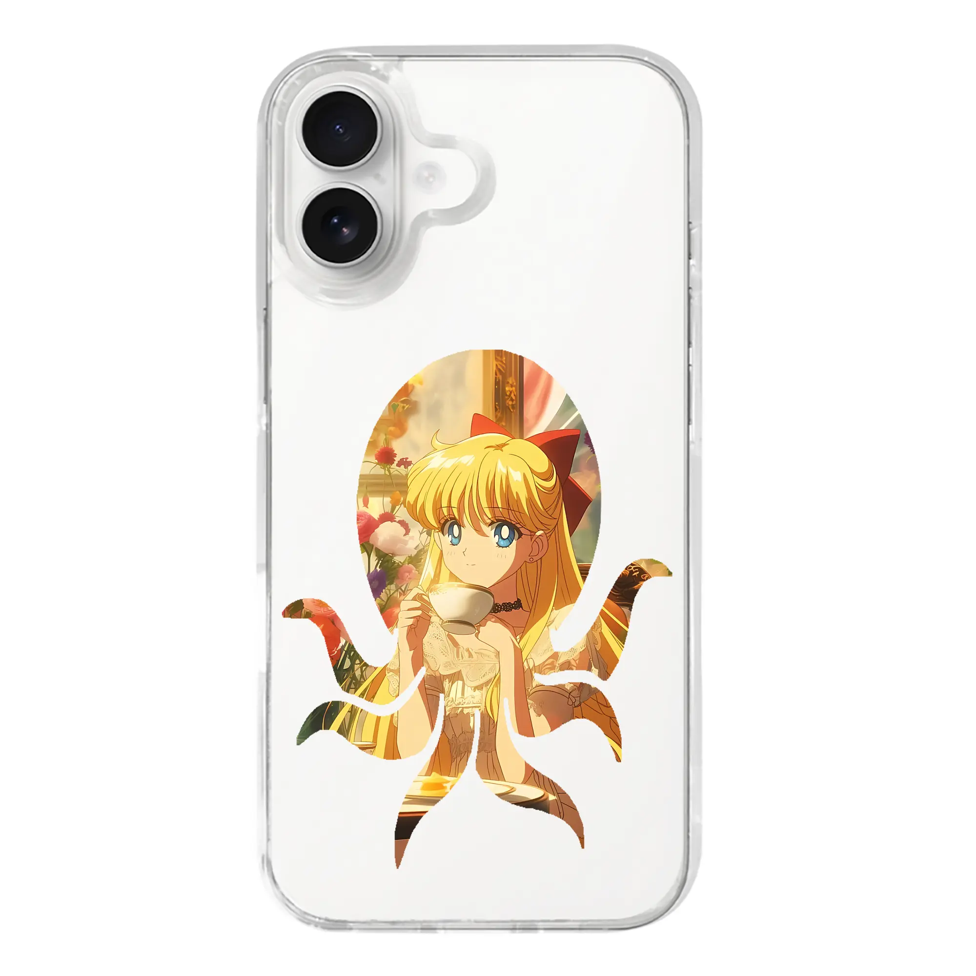 美少女戦士セーラームーン グッズ 愛野 美奈子 - iPhone 17シリーズ 透明スマホケース – 薄型・耐衝撃・精密フィット保護カバー